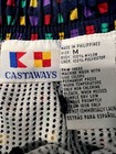 Castaways Colorblock swim trunks Vintage 1990’s Mens Medium Multicolor — photo 2