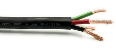 NATIONAL Wire & Cable 14/4 Mini Split Cable   Made in USA   CL Rated HVAC Copper