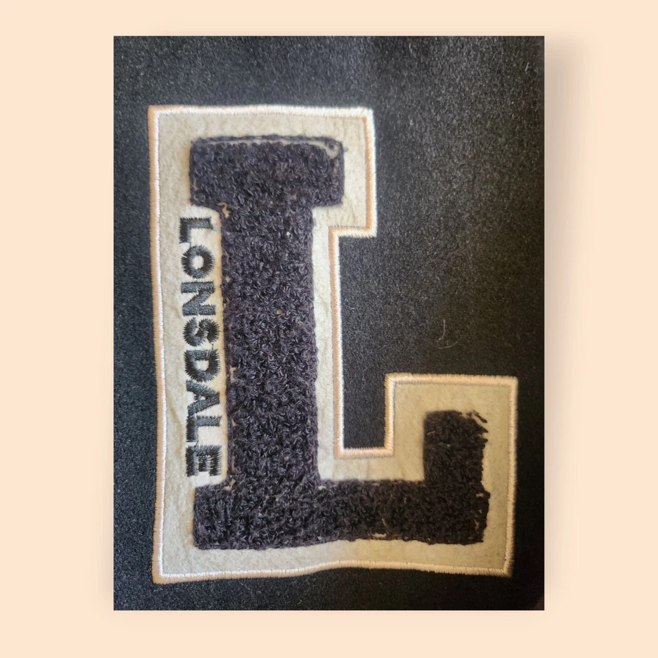 Vintage 90s londsdale fully embroidered Regular Fit varsity jacket In Men's L - Image 4 of 4