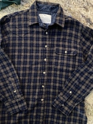 vintage gap made in korea flannel plaid button up Old Money Preppy Flannel