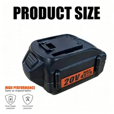 Compatible with Milwaukee 40V Tools, 20V 6.0Ah Battery Compact & Efficient Power