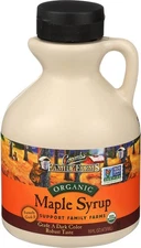 Maple Syrup Organic Grade A Dark Color, Robust Taste, 16 Fl Oz