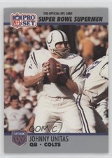 1990 Pro Super Bowl XXV Silver Anniversary Box Set Johnny Unitas #134 HOF 0gy4