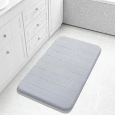 Yimobra 36x24 Memory Foam Bath Mat, Super Soft, Quick Dry, Non-Slip, Water Absor