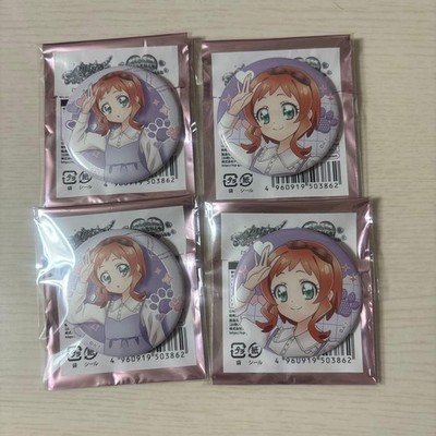 Wonderful Pretty Cure Inukai Iroha Cure Frendy Pin Anstecker 4 Stück seltenes...