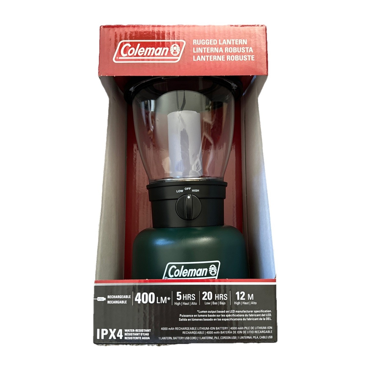 ライト・ランタン Coleman SPECIAL EDITION #285 2006Y Coleman Lantern Rechargeable Night Light Lamp Led Tent Garage Home