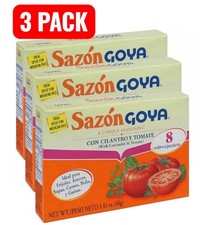 Saz n Cilantro and Tomato by Goya, All Purpose Mexican Seasoning 1.41oz 3 PACK
