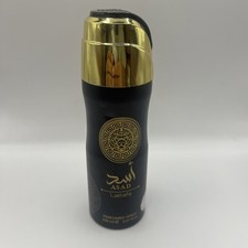 LATTAFA ASAD PERFUMED BODY SPRAY FOR MEN 6.67 Oz / 200 ml BRAND NEW