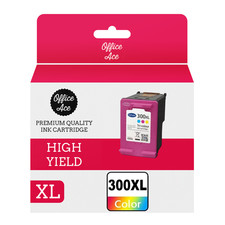 300XL Refilled Colour Ink Cartridge - For HP ENVY 100e-121e All-In-One