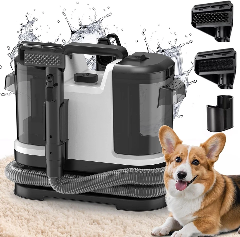 Pet-Friendly Carpet & Upholstery Cleaner - Compact Design - Image 3 of 4