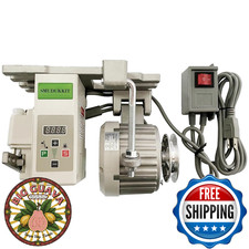 Industrial Sewing Machine Motor AC110V 1HP 750W Servo Brushless Reversible