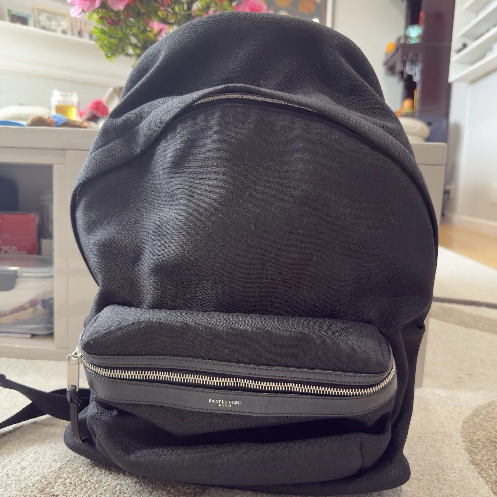 Saint Laurent — Saint Laurent City Backpack Black