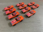 Lot of 10 Vintage Hot Wheels 1970 1982 BLACK WALL DIXIE CHALLENGERS EXCELLENT