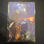 2026 American Bald Eagle Jumbo 1 gram Colorized .999 Silver Shaped TBOX!