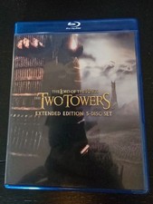 The Lord Of The Rings The Two Towers Extended Edition Blu Ray 5 Disc Set