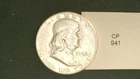 1952Silver Franklin Half Dollar Actual Photo of coin CP941