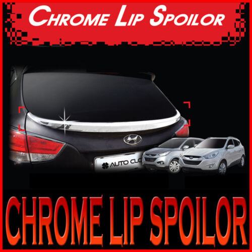 Chrome Trunk Lip Spoiler For 2010 2011 2012 2013 2014 Hyundai Tucson : ix35 - Picture 1 of 1