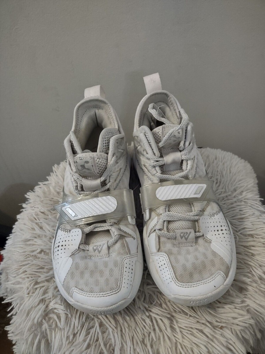 Nike Jordan Russell Westbrook Why Not Zer0.3 Triple White Size 7Y