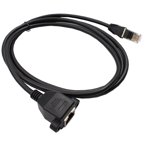 5FT Przedłużacz mikrofonu 8Pin Rj45 Modułowy do Icom IC-208H IC-2720H ID-1 - Zdjęcie 2 z 4