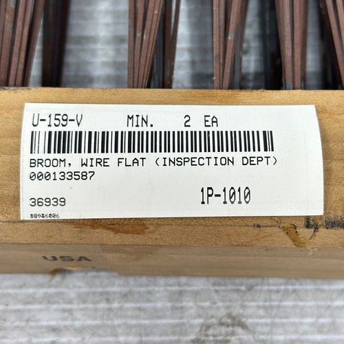 Flat Wire Broom 36939 Made in USA - 第 6/6 張圖片