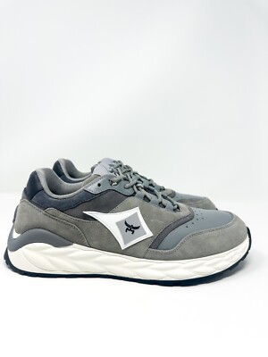MCM Men's Skywander Leather Low Top Leather Sneakers Grey 9 US / 42 EU $590