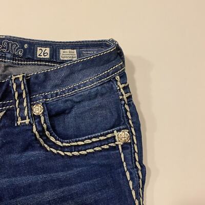 Jeans Femme Miss Me Super Skinny - Taille W28/L30 - Mid-Rise - Bleu - Neuf Avec étiquettes (NWT)