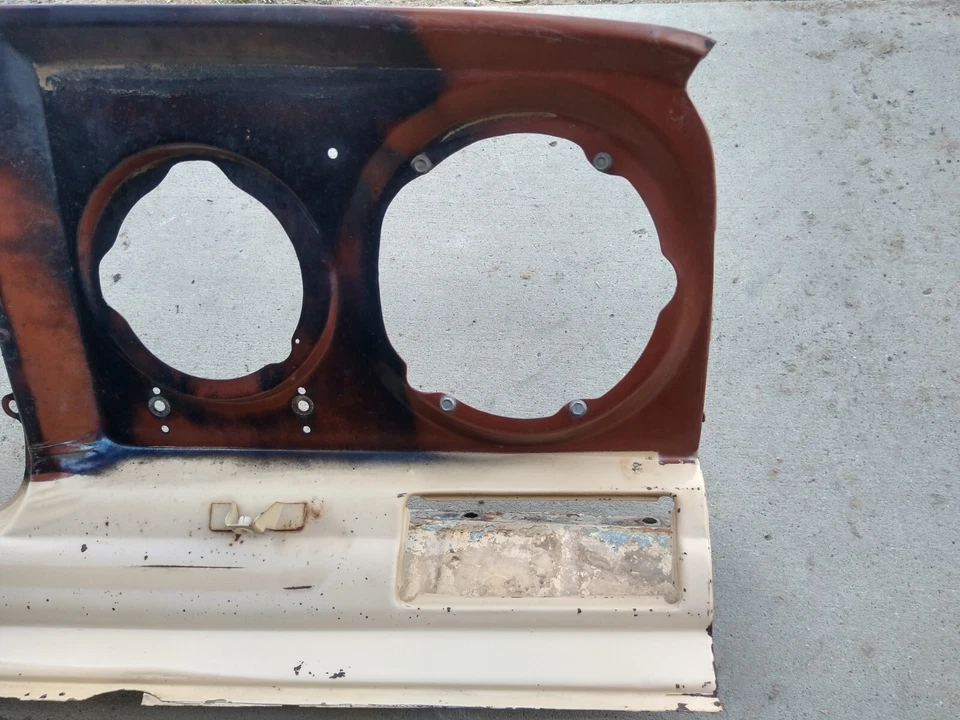 Panel de faros de parrilla delantera Jeep Cherokee Wagoneer J10 J20 Foto 2 de 4