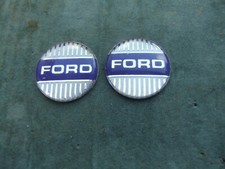 Ford Motor Car Badge Gear Stick Key self adhesive disc advert advertising x2