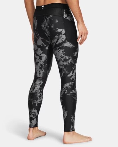 Leggings Under Armour UA Iso-Chill Heat Gear Stampati 138777-001 Uomo Large - Foto 5 di 8