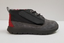 UGG Unisex Kids Toddlers Treadlite Gray  Red Lace-Up Shoes Size 11 1096389T EUC
