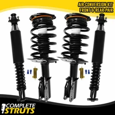 Air to Quick Struts & Coil Springs Conversion Kit for 2000-2005 Cadillac DeVille