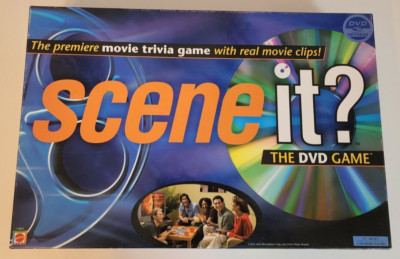 Scene it? The Premiere Movie Trivia DVD Game Original 2003 100% Complete