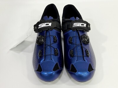 SIDI GENIUS 10 Road Cycling Shoes (Iridiscent Blue) Size 44.5 ,45
