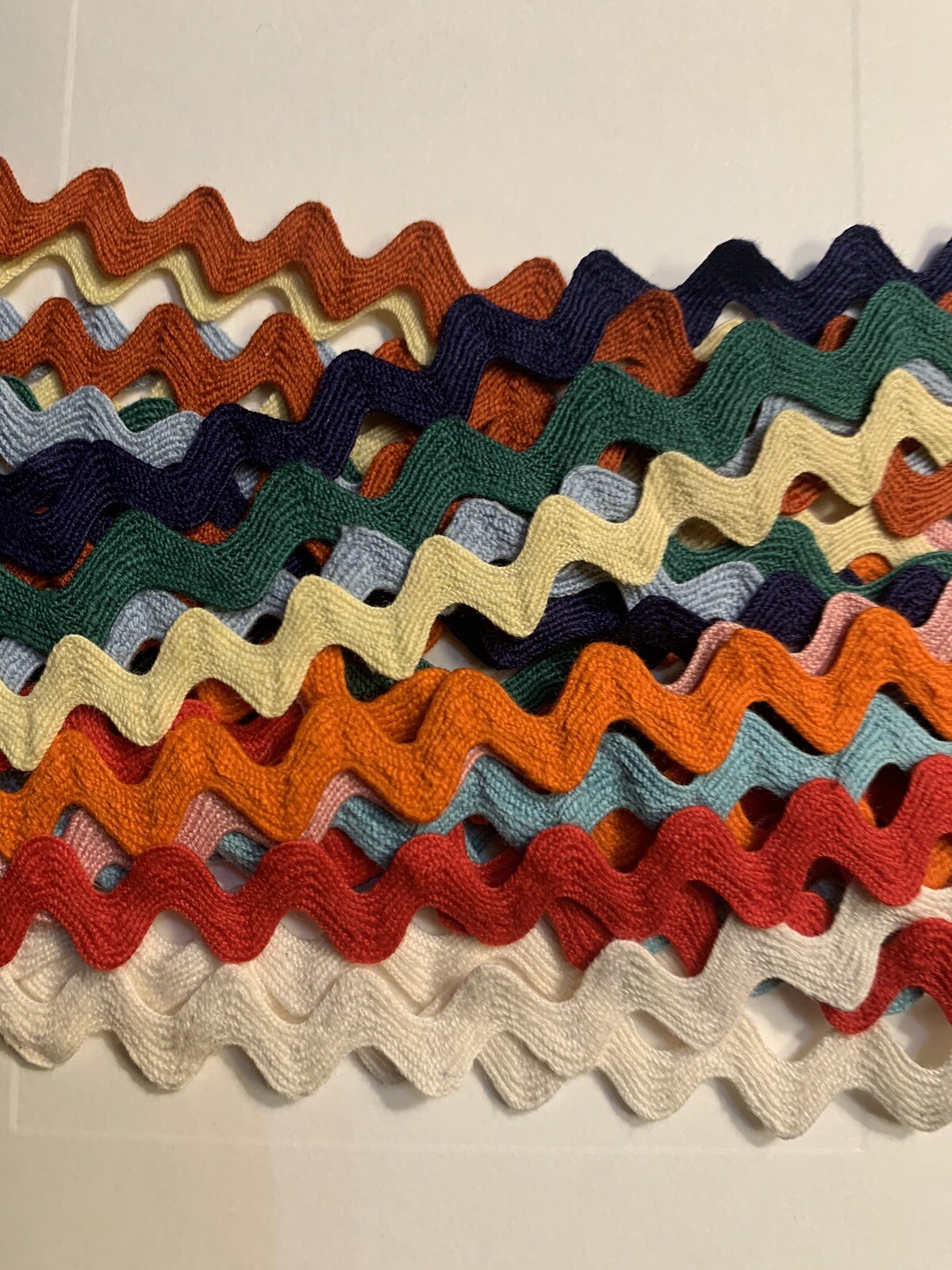 10 yd~ Vintage Assorted Cotton Medium rick rack Trim - NOS | eBay