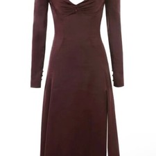 NWT and in Beautiful HCB Box HOUSE OF CB Satin Corset Dress- Sold Out! L+