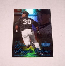1998 Flair Showcase Legacy Row 2 #32 Magglio Ordonez Rookie RC (#/100)