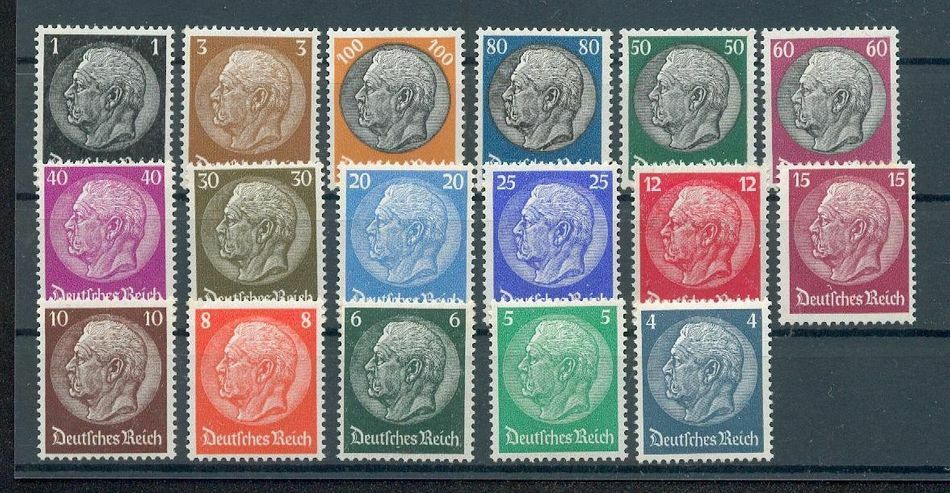 Dr-3.Reich 512/28 512-528 Luxury** MNH Mint Never Hinged 80EUR (69758)