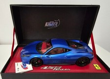 FERRARI 458 Italia Blu Monaco 1/18 1:18 BBR 08/50 RCDL03 VERY RARE