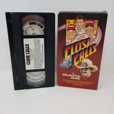 Winston Cup Series Close Calls (VHS 1989) Greatest Drivers, Richard Petty