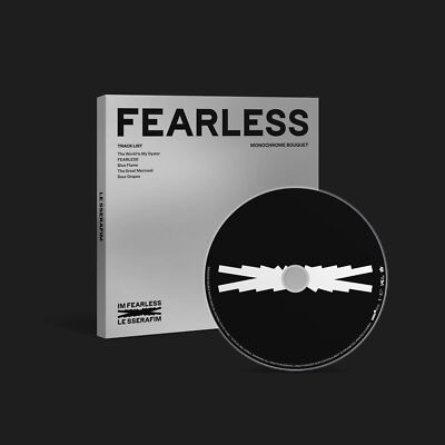 LE SSERAFIM - FEARLESS (Monochrome Bouquet Ver.) [CD]