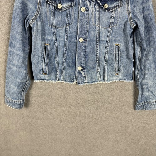 Vintage Y2K Polo Ralph Lauren Denim Jacket Youth Size 12 - Picture 3 of 13