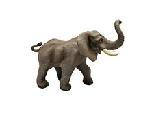 Elephant 2003 Vinyl Figure Safari Ltd Raised trunk