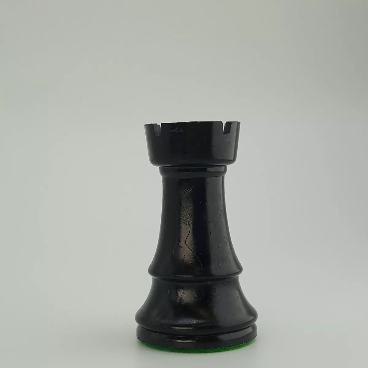 Chess Staunton Tournament Rook Black Felt Replacement Game Piece