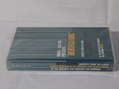 NO I.D. - IDENTIFICATIONS (1997, Cassette Single, Relativity) Promo NEW/SEALED - Picture 3 of 4