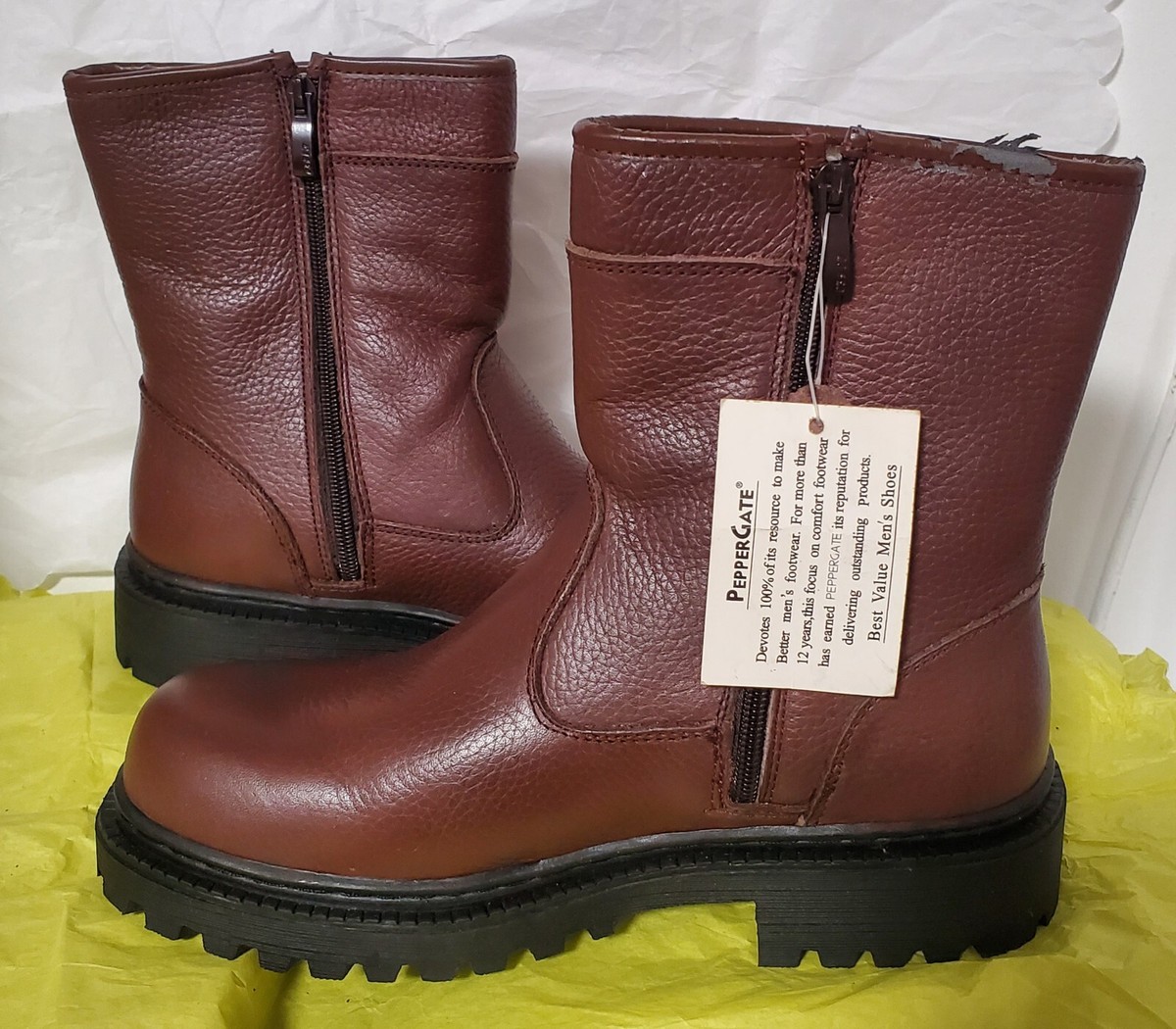 PepperGate Leather Footwear Men display picture 3