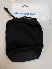 Blue Force Gear Medium VERTICAL Utility Pouch Helium Whisper Molle BLACK RRP £70