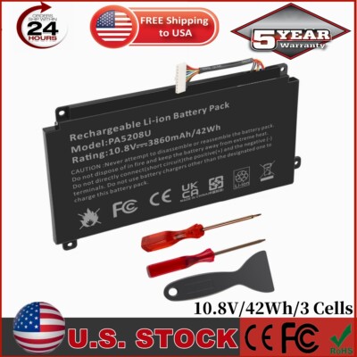 PA5208U-1BRS Battery for Toshiba Satellite E45W P55W E45w-C4200x P55w-c5204 P55w