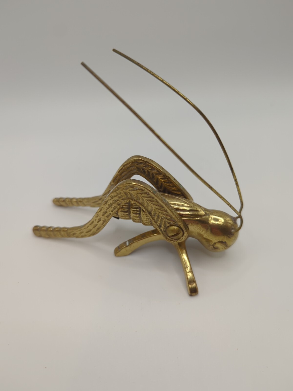 Crowning Touch Brass Collectible Grasshopper/Cricket