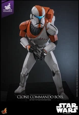 Hot Toys 1/6 TMS151 Star Wars The Clone Wars Clone Commando Boss  Figure
