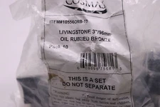 (10-Pk) Cosmas Cabinet Handle Pull Hardware Oil Rubbed Bronze 3" 10556ORB-10